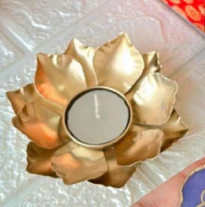 Lotus Diya Decoration for Diwali-Homs Decor